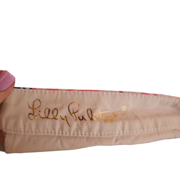 Lilly Pulitzer buttercup stretch short Scalloped Hem Beach Please SZ 4 - Picture 5 of 6